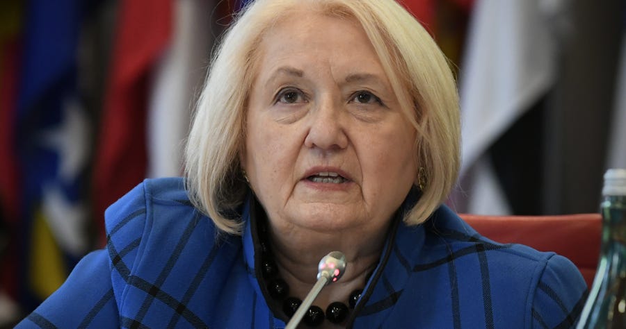 Ambassador Melanne Verveer, Special Representative of the OSCE  Chairmanship-in-Office on Gender Issues. (USOSCE/Colin Peters) - U.S.  Mission to the OSCE