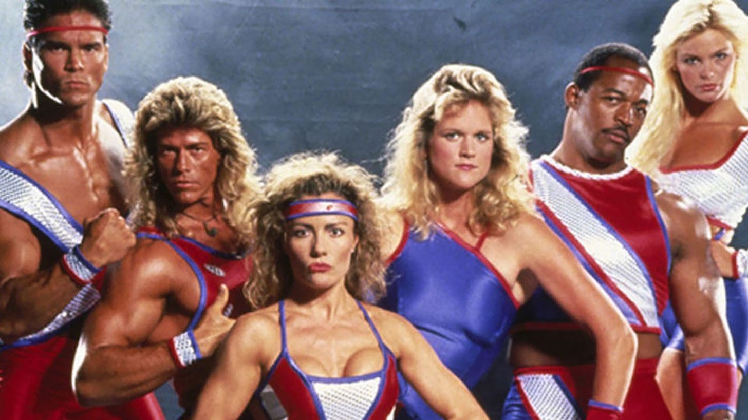 The Daily Stream: American Gladiators Is A Glorious Display Of Big Muscles,  Big Hair, And Bigger Body Slams