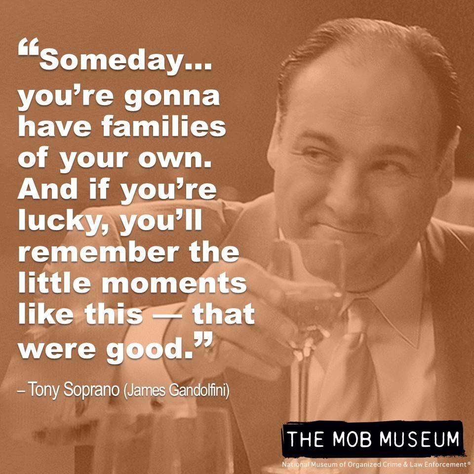 The Mob Museum on Twitter | Sopranos quotes, Tony soprano quotes, Sopranos