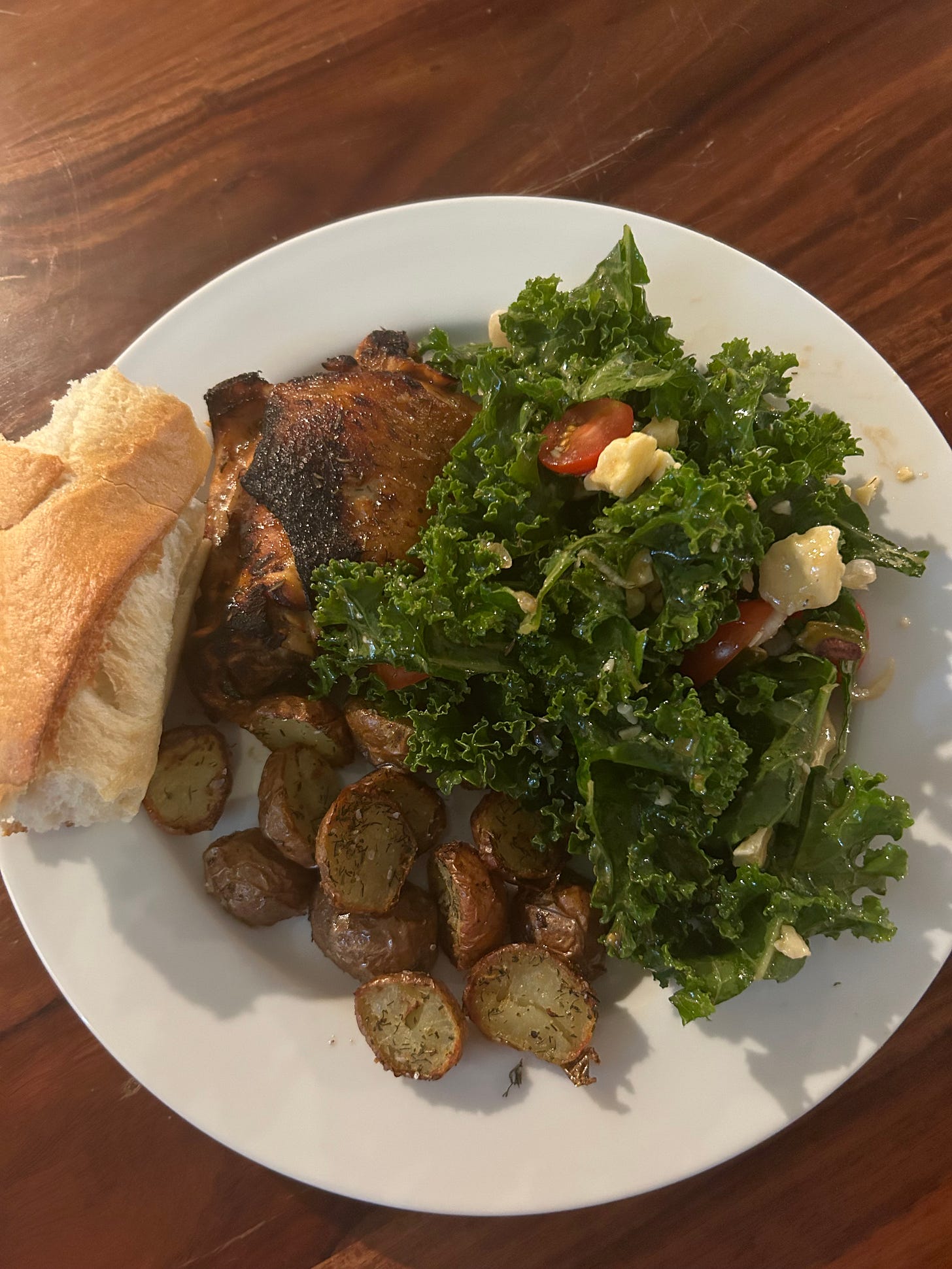 Pomegranate Molasses Chicken Thighs by Abigail