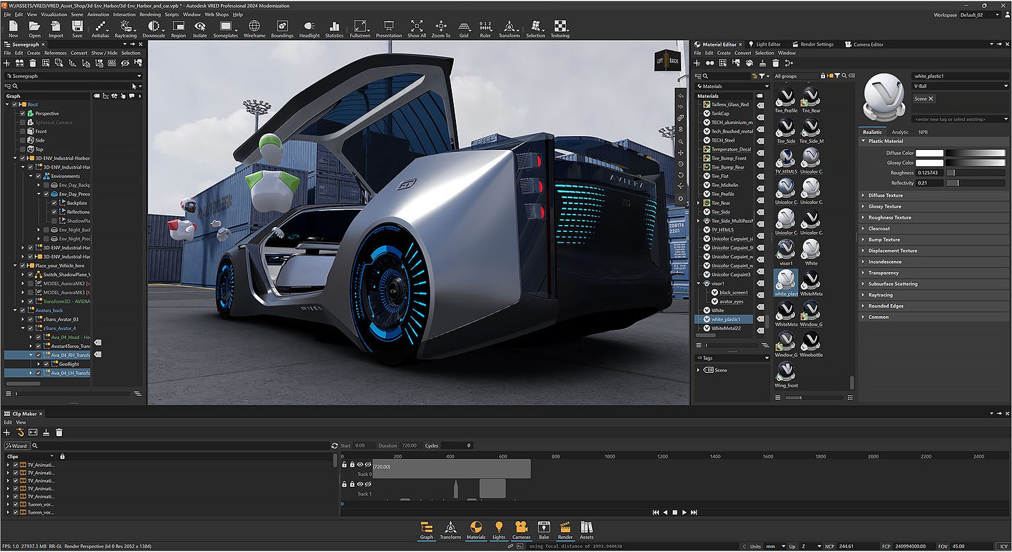 Autodesk VRED | 2024, 2023 Features | Autodesk