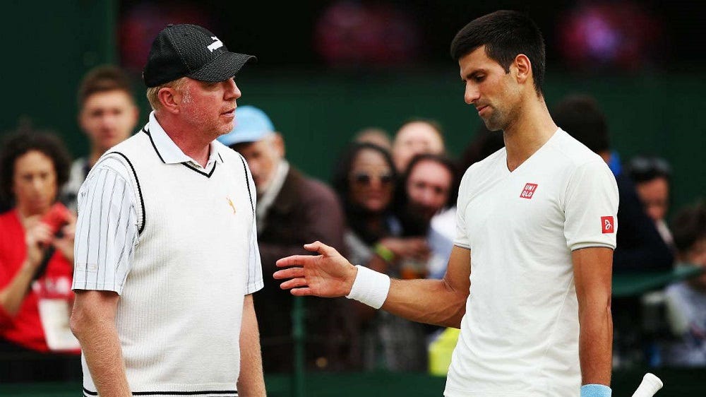 Novak Djokovic bids adieu to coach Boris Becker, plans to go alone 2016 images