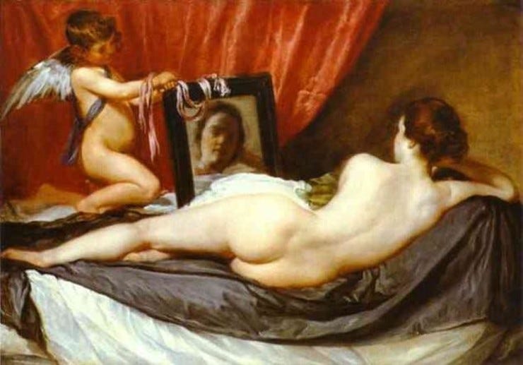 Velazquez, Diego (1599-1660) - 1648 The Toilet of Venus (National Gallery, London)
