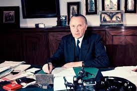 Federal Chancellor Konrad Adenauer in 1949