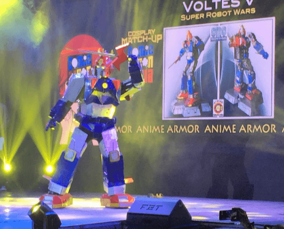 voltes v at comic con asia 2018