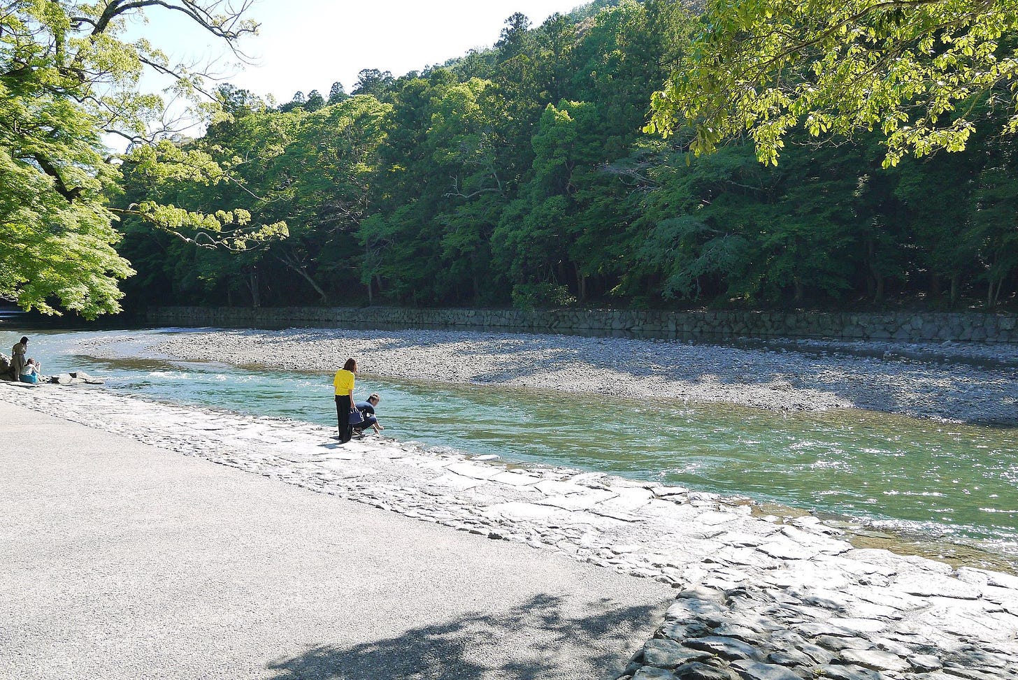 Isuzu River at Ise Jingu Naiku