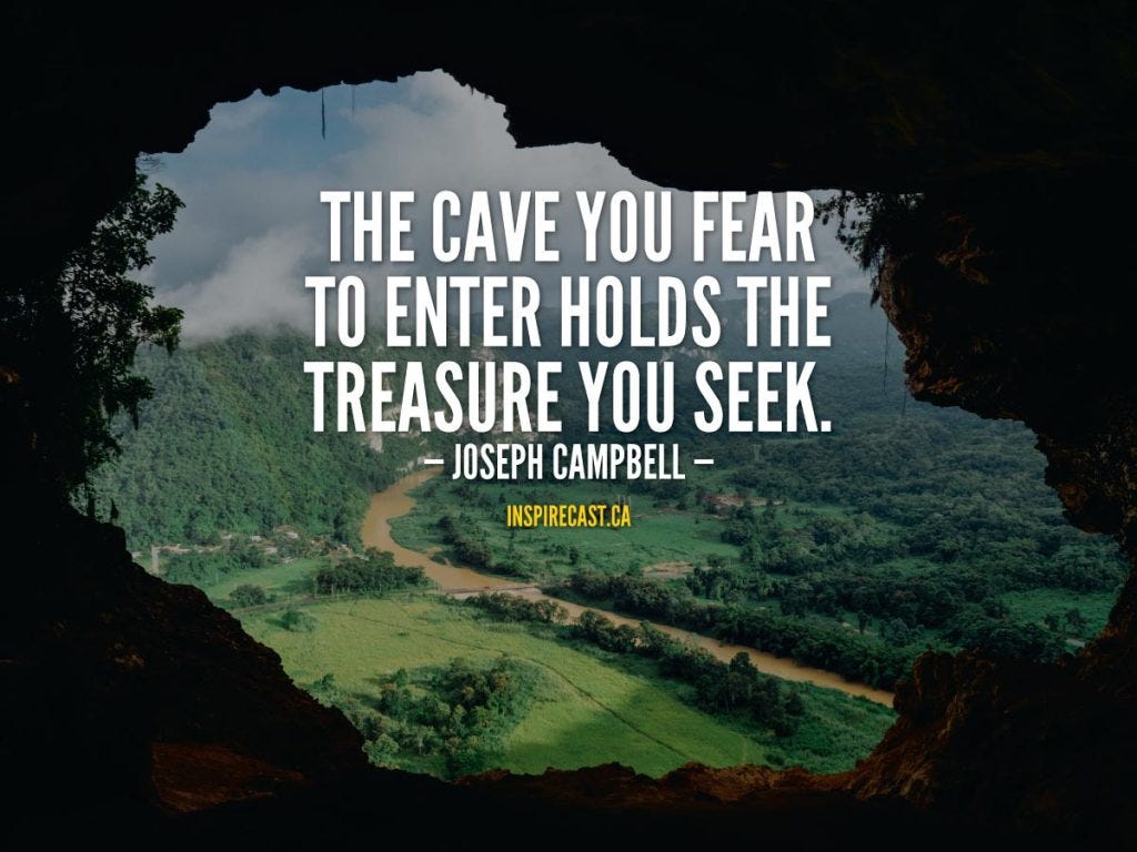 The cave you fear… | InspireCast