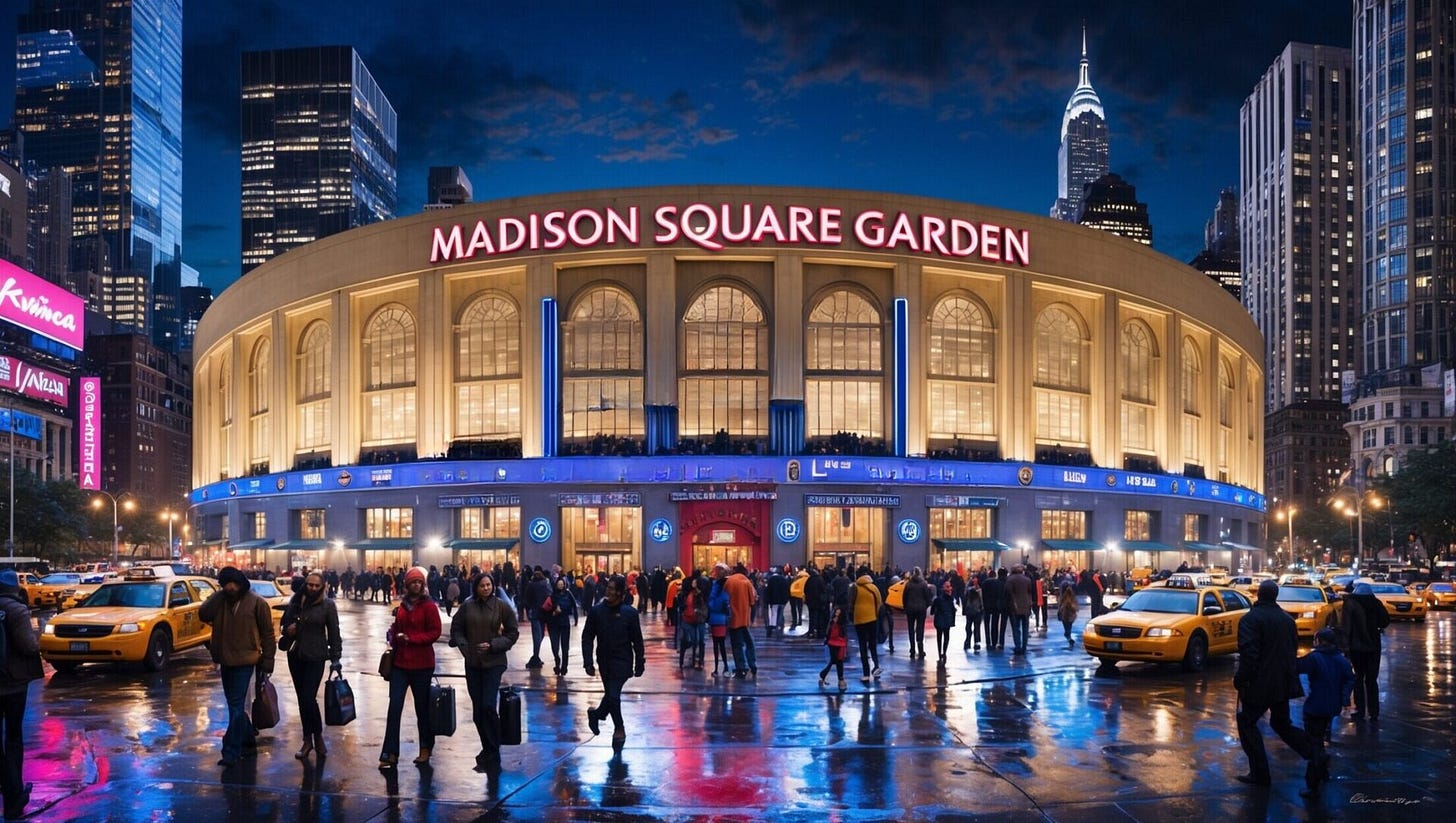 Madison Square Garden: The Evolution of NYC's Legendary Arena - Sunrise  Capital Group - Multifamily Investment Firm