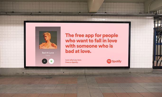 Spotify's Colorful Billboards Utilize Robust User Data To Promote Their New  Upgraded Free Service | DesignRush