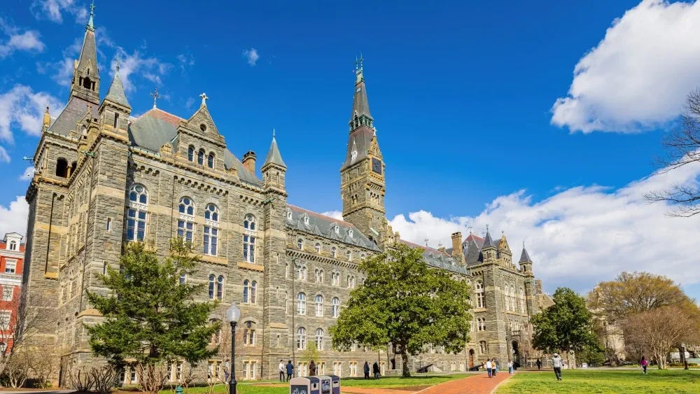 Healy Hall na Universidade de Georgetown