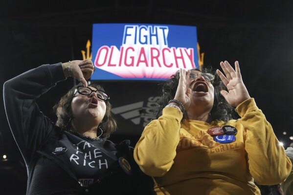 AOC works to broaden appeal within a tense Democratic base | AP News
