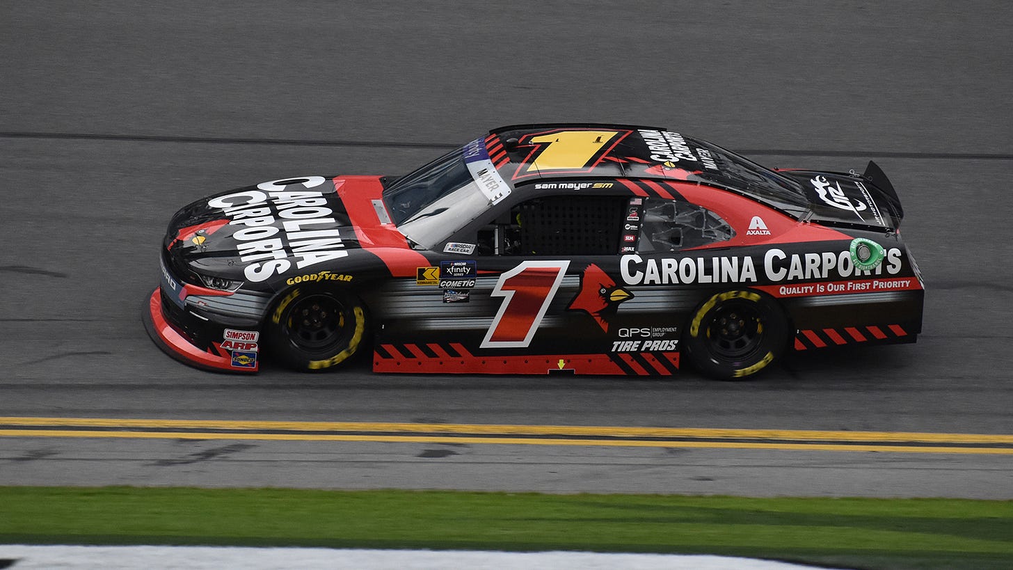 Carolina Carports JR Motorsports contract extension 2025 Connor Zilisch