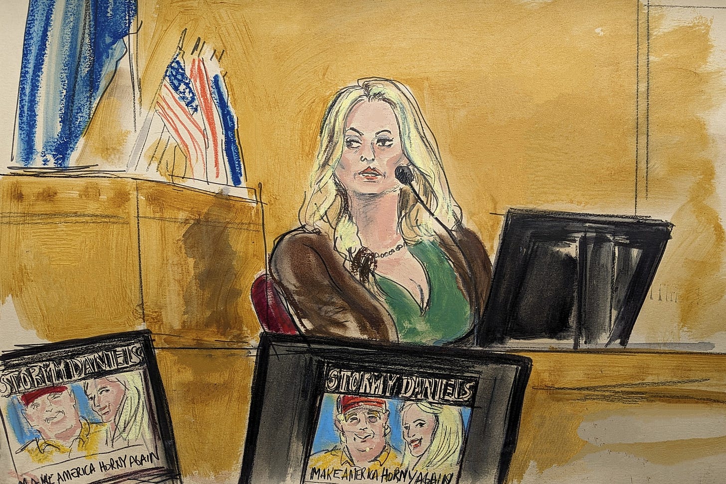 Stormy Daniels Dished Dirt on Trump, But Did She Help His Case? - Bloomberg
