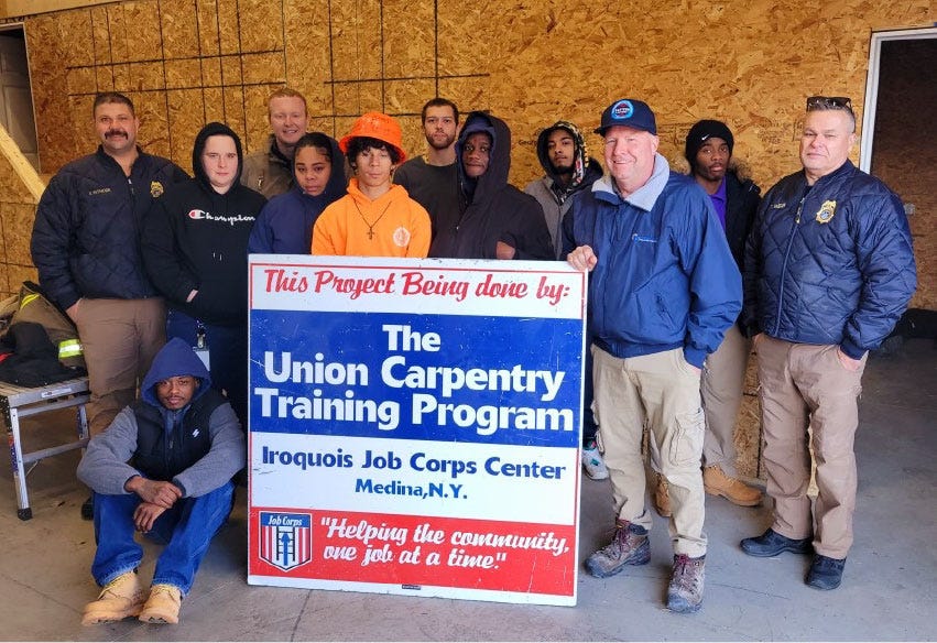 Job Corp Students Experience the Training Maze They Constructed | UBC ... Job Corp Students Experience the Training Maze They Constructed | UBC ...
