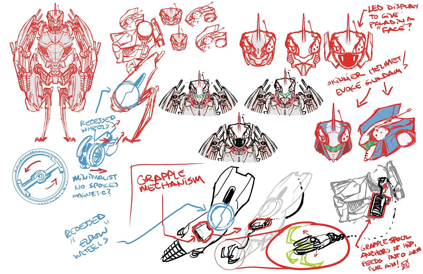 A collection of sketches of robots

Description automatically generated