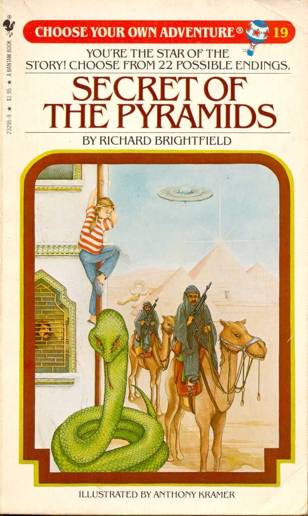 Book #19 of the original 80's CYOA series | Choose your own adventure ...