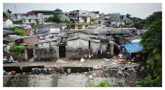 An urban slum in Hanoi, Viet Nam. (Photo: Flickr / United Nations / Creative Commons) An urban slum in Hanoi, Viet Nam. (Photo: Flickr / United Nations / Creative Commons)