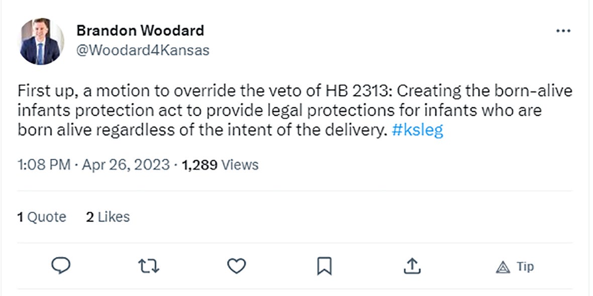 https://twitter.com/Woodard4Kansas/status/1651287117492809728