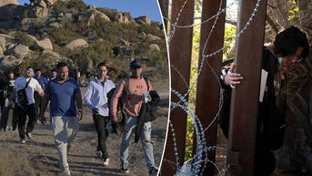 Border residents grow frustrated as migrants destroy property, leave trash