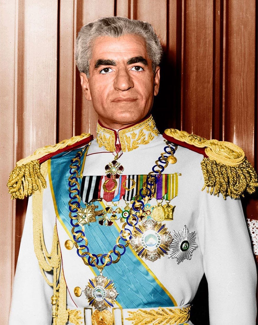Mohammad Reza Shah Pahlavi - Queen Farah Pahlavi