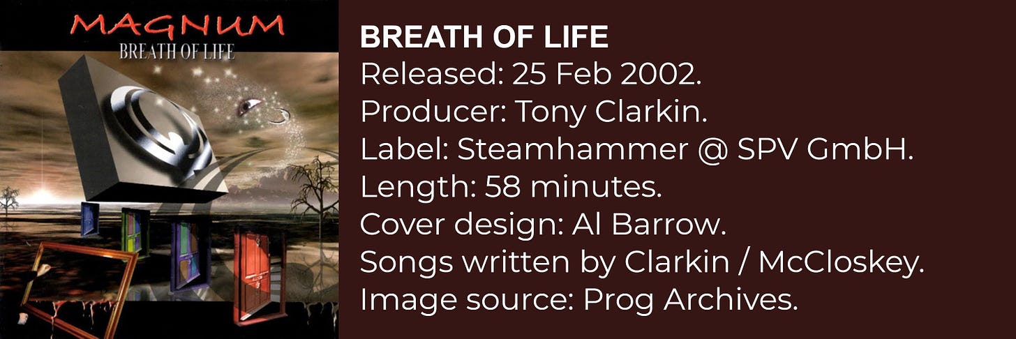 Magnum - Breath of life (2002)