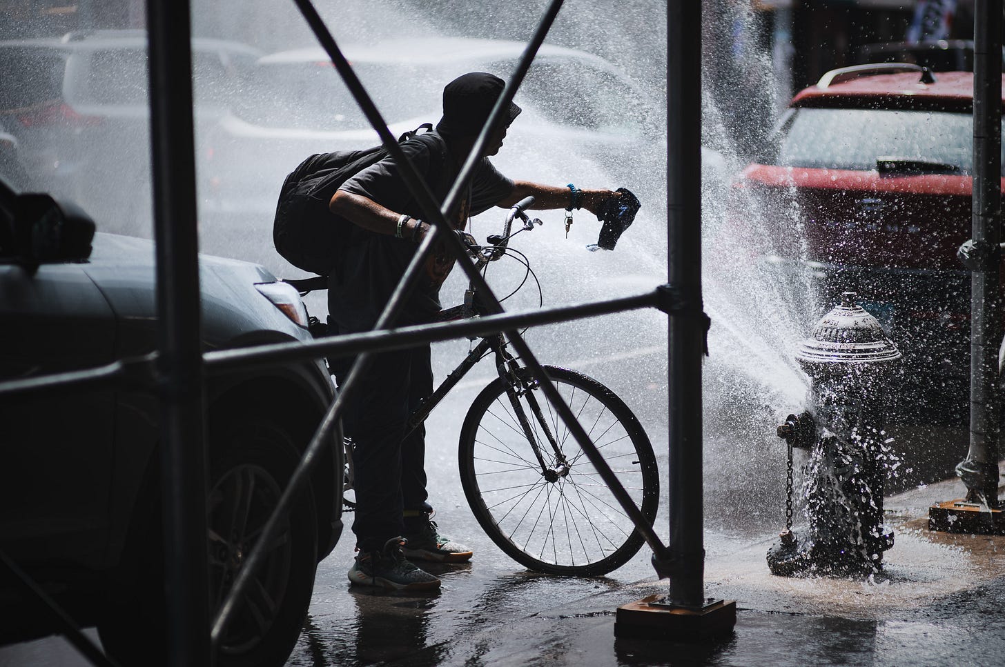 Leaking Fire Hydrant on 110th Street