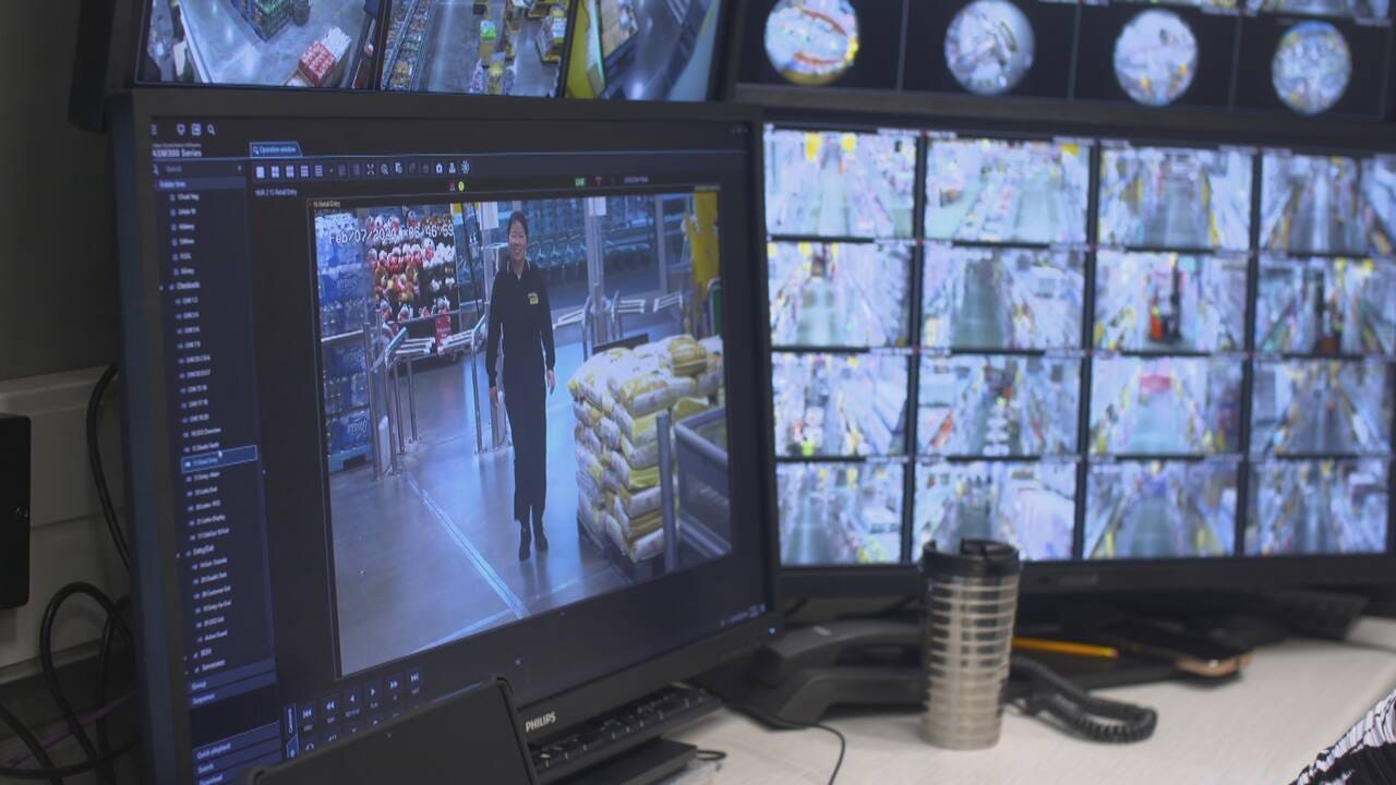 Facial recognition cameras in supermarkets