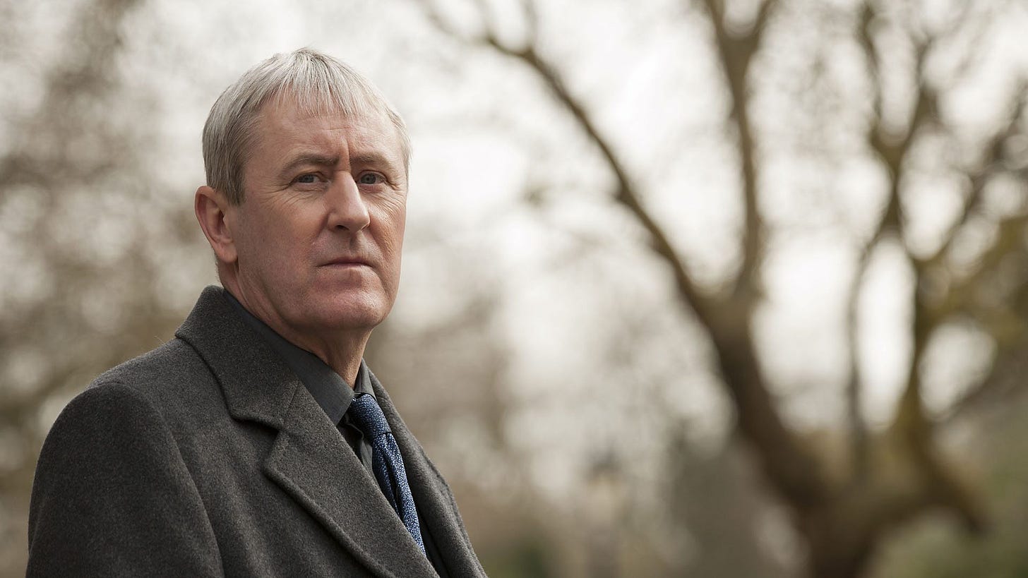 Nicholas Lyndhurst looking autumnal in New Tricks