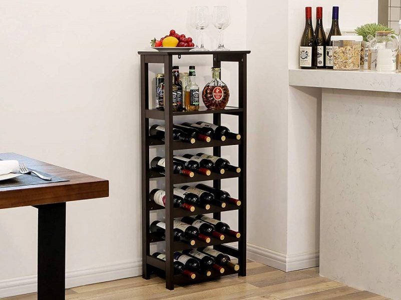 VASAGLE 20 Wooden Wine Rack 2019 hottest holiday kitchen gifts