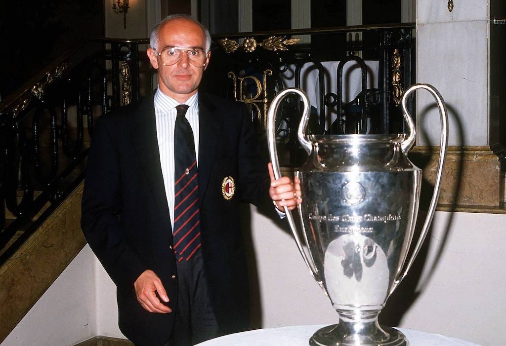 Watch: Milan pay tribute to legendary coach Arrigo Sacchi with  mini-documentary