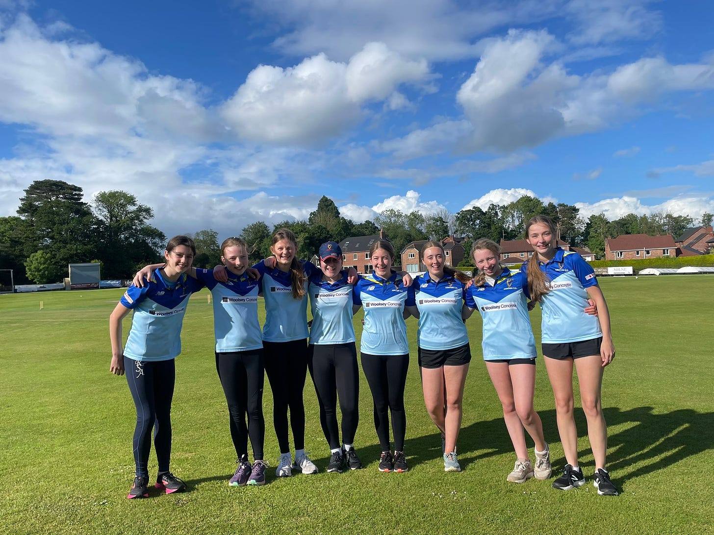 Armagh Cricket Club U13 Girls Team