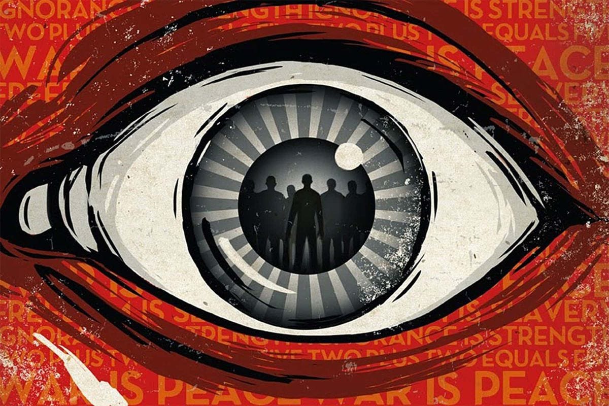 George Orwell’s 1984 Big Brother Eye – Robert Wimer