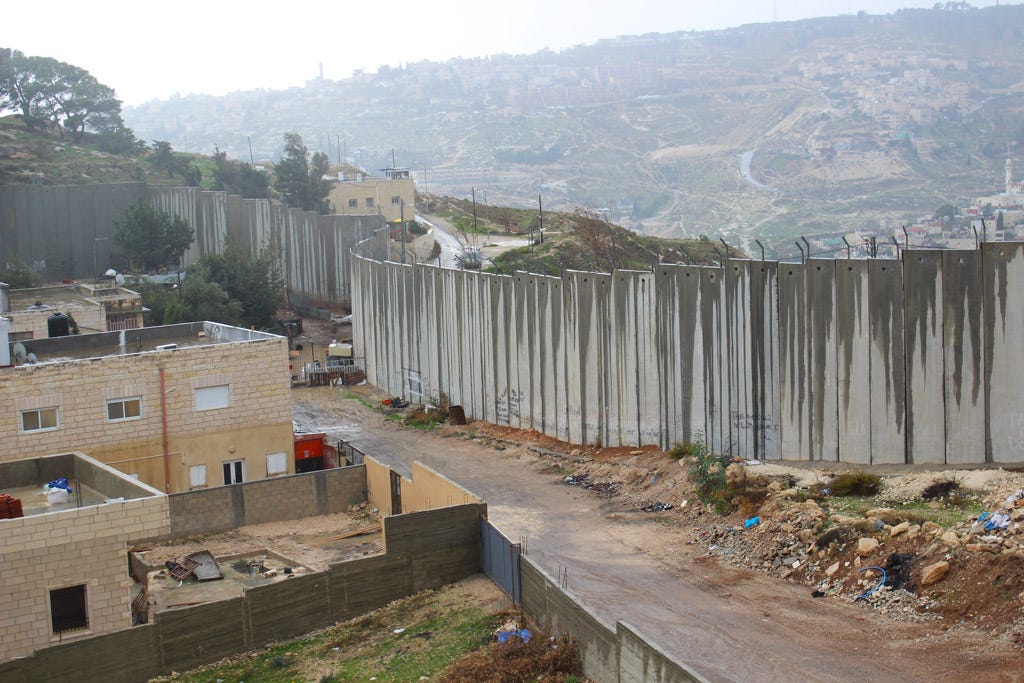 Israel completes Hebron stage of illegal 'apartheid' wall