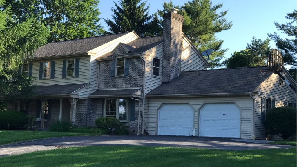 Our fourth home, in Lower Macungie, Pennsylvania
