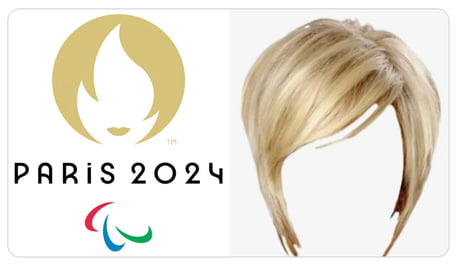 Paris 2024 Olympics Logo Mocked For Looking Like A 'Karen' - 9GAG