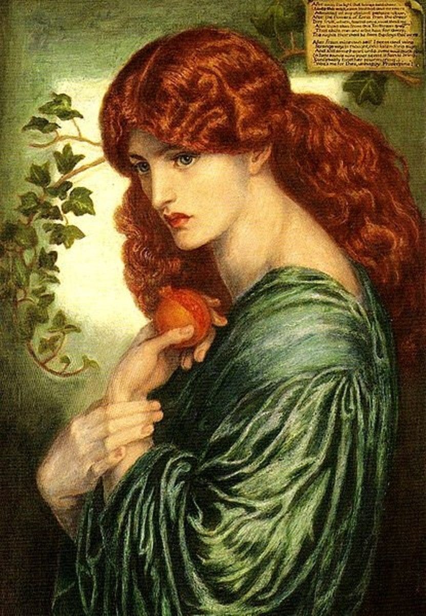 Greek Goddess Persephone; Goddess of Vegetation — Legend Bridal Designs