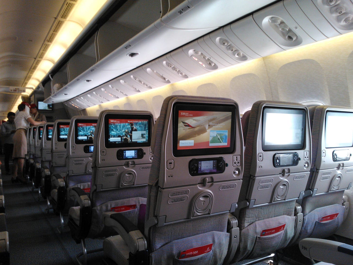 Seat classes in aircraft - Economy