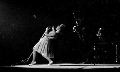 ‘You can’t keep a good song down!’ … Brenda Lee performs in concert in November 1960.