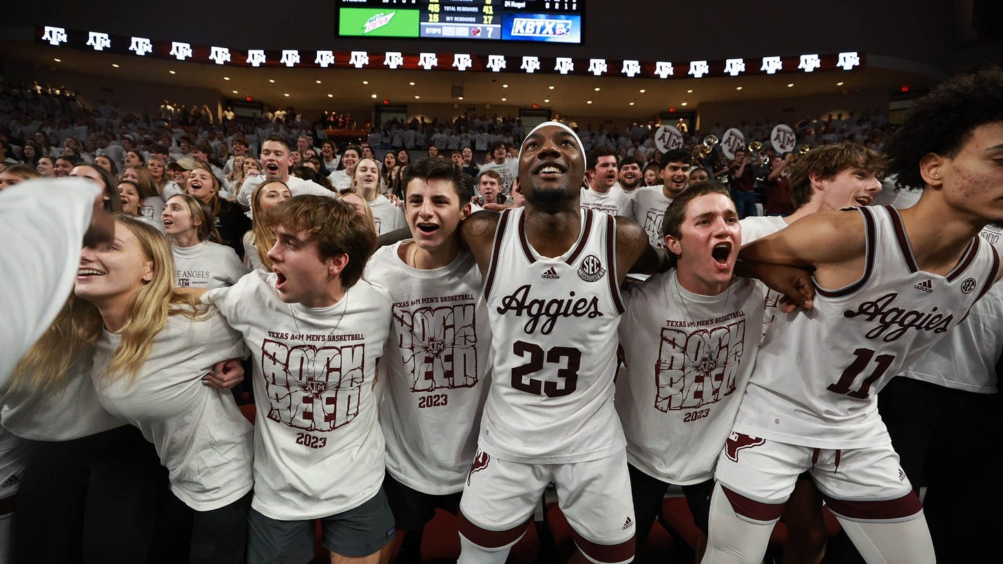 Aggies Thrill Packed Reed Arena with 54-52 win over Florida - Texas A&M  Athletics - 12thMan.com