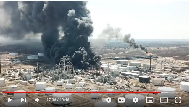 superior refinery shutdown procedures