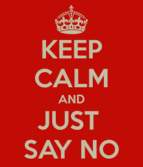 Just Say "NO" - Blog | Download Youth Ministry Blog