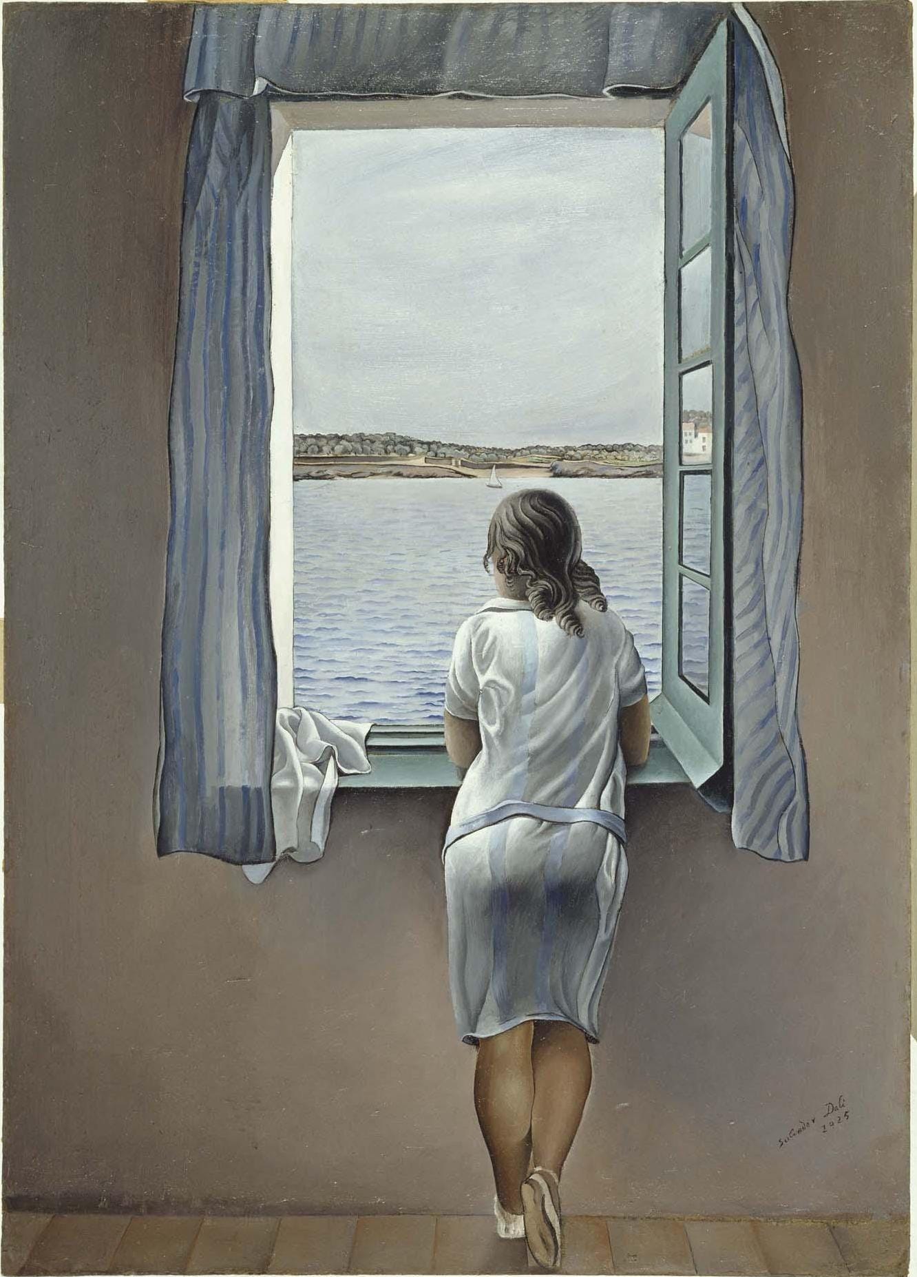 Salvador Dalí - Figura en una finestra (Figura en una ventana)