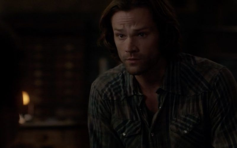 sam winchester gently with jack calvert on supernatural patience