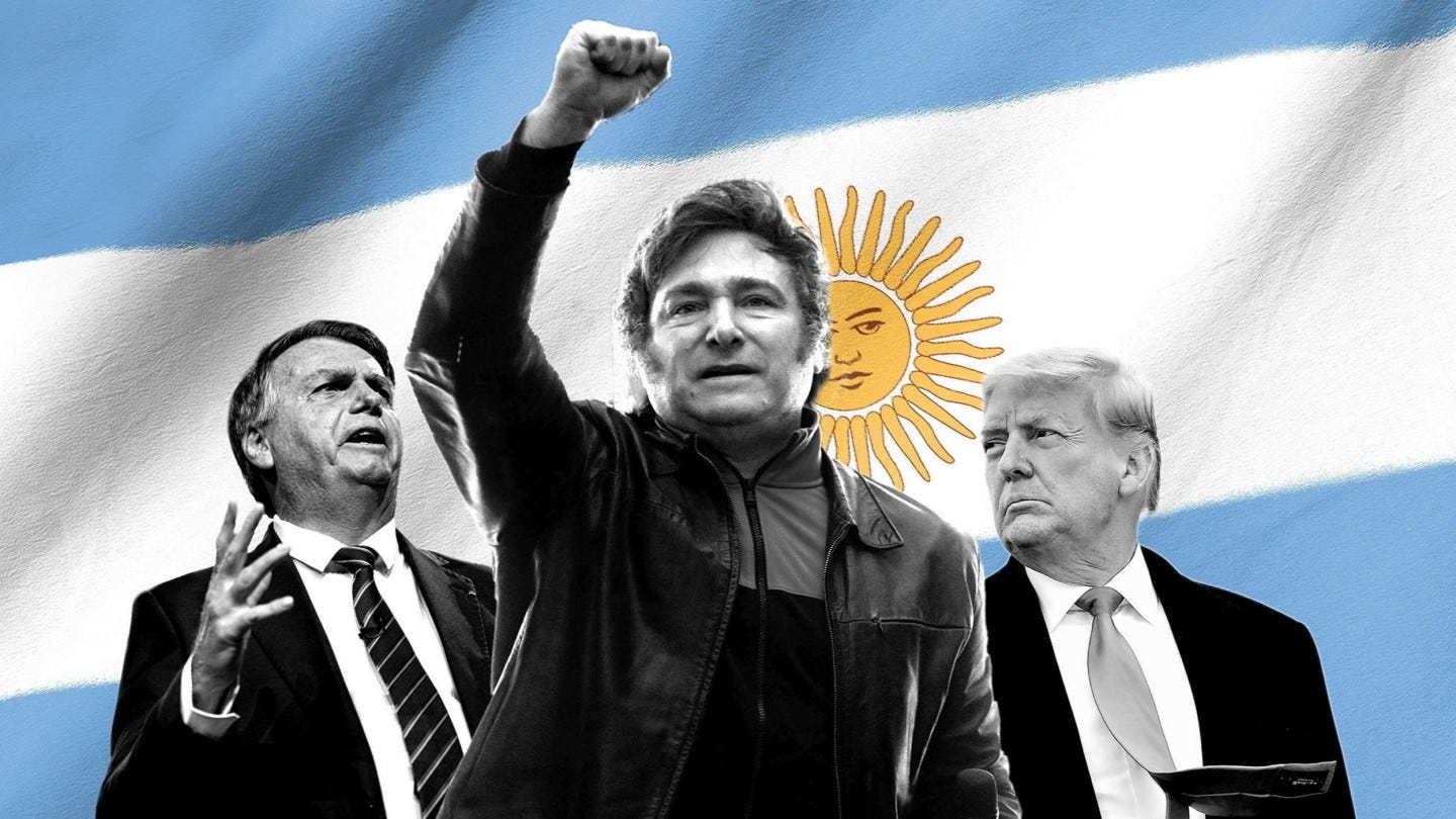 How similar is Argentina's Javier Milei to Donald Trump and Jair Bolsonaro?