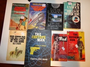 Cedar Sanderson's old books