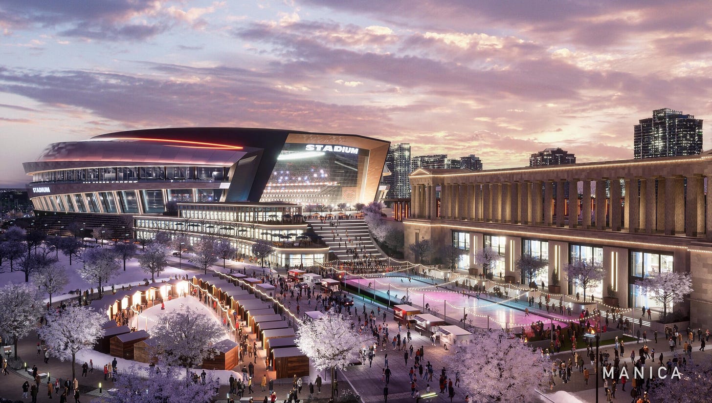 News | Chicago Bears Unveil $4.7 Billion Vision for Lakefront Stadium  Complex With a Development Twist
