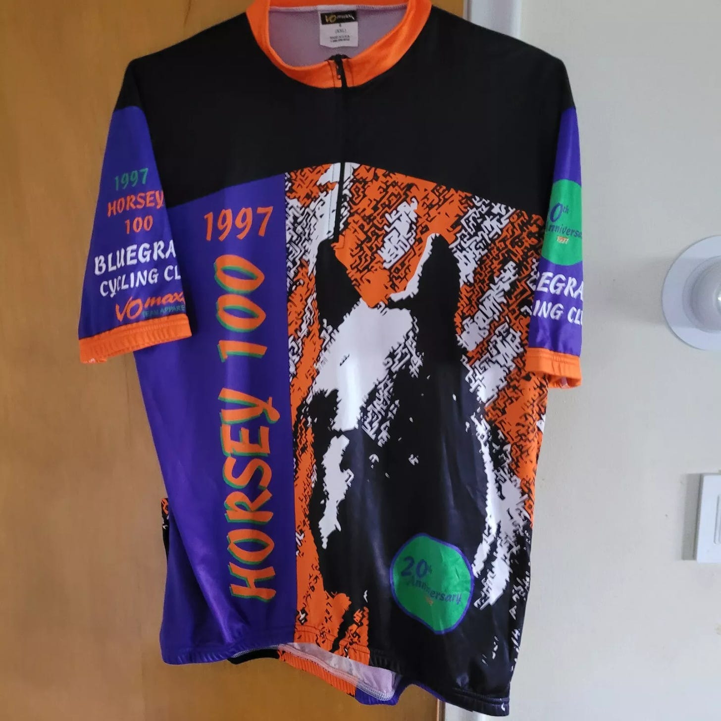 Vo Max Men's Cycling Jersey XXL from Horsey Hundred 1997 - Picture 1 of 1