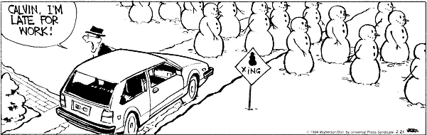Calvin's snowmen | The Calvin and Hobbes Wiki | Fandom