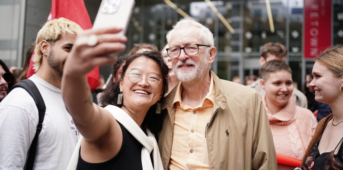 Rally to celebrate 40th anniversary of Jeremy Corbyn becoming an MP |  Morning Star