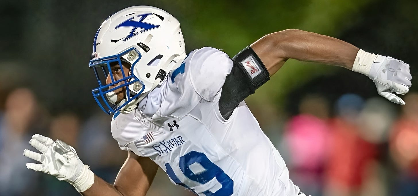 2026 linebacker Aden Reeder commits to the Wisconsin Badgers